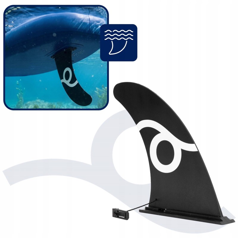 Плавник для SUP дошки Aquaget центральний AQ0048 Black