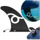 Плавник для SUP дошки Aquaget центральний AQ0048 Black