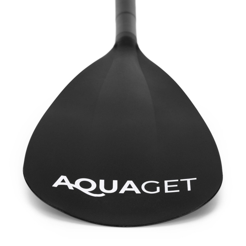 Весло для SUP дошки Aquaget 160-208 см регульоване, складне AQ0051 Black