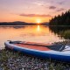 Весло для SUP дошки Aquaget 160-208 см регульоване, складне AQ0051 Black
