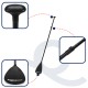 Весло для SUP дошки Aquaget 160-208 см регульоване, складне AQ0051 Black