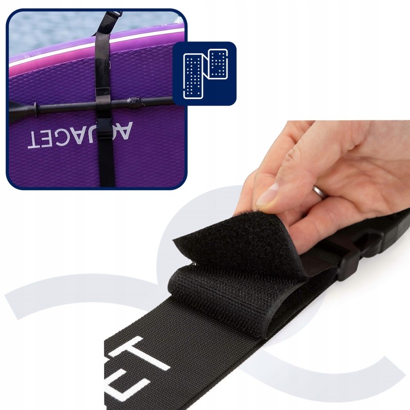 Ремінь наплічний Aquaget для перенесення SUP дошки AQ0052 Black