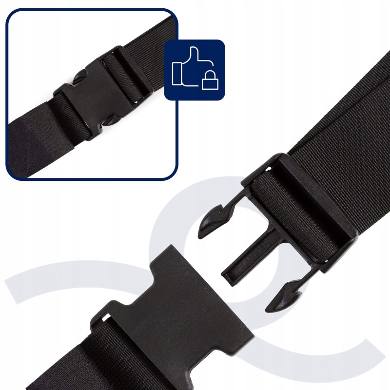 Ремінь наплічний Aquaget для перенесення SUP дошки AQ0052 Black