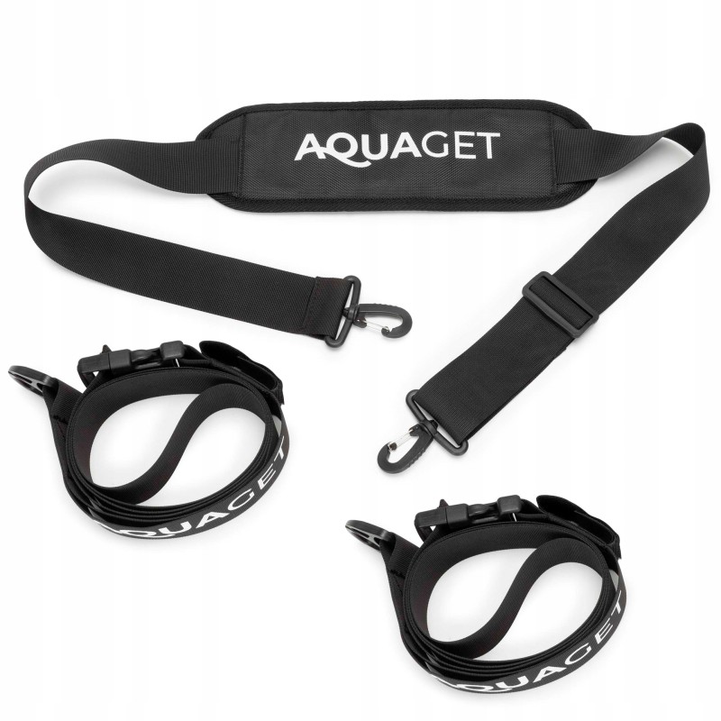 Ремінь наплічний Aquaget для перенесення SUP дошки AQ0052 Black