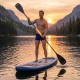 Поплавок для весла SUP дошки Aquaget 30 см AQ0054 Orange