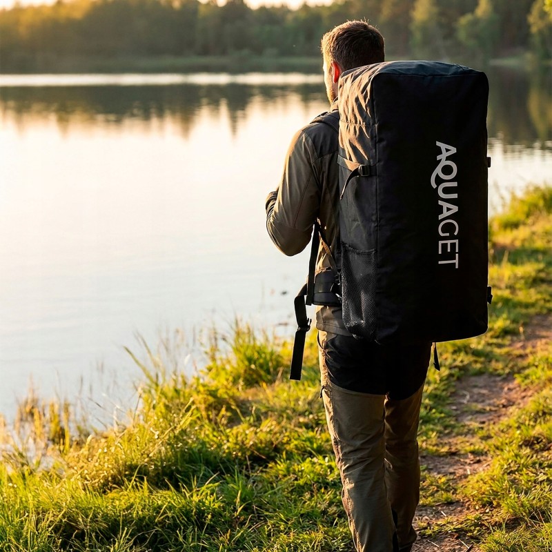 Сумка (рюкзак) для SUP дошки Aquaget 110 л AQ0056 Black