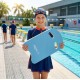 Дошка для плавання Aquaget навчальна AQ0059 Sky Blue/Yellow