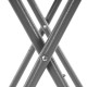 Стіл садовий кейтеринговий Springos 80 см круглий, складний GF0101 White