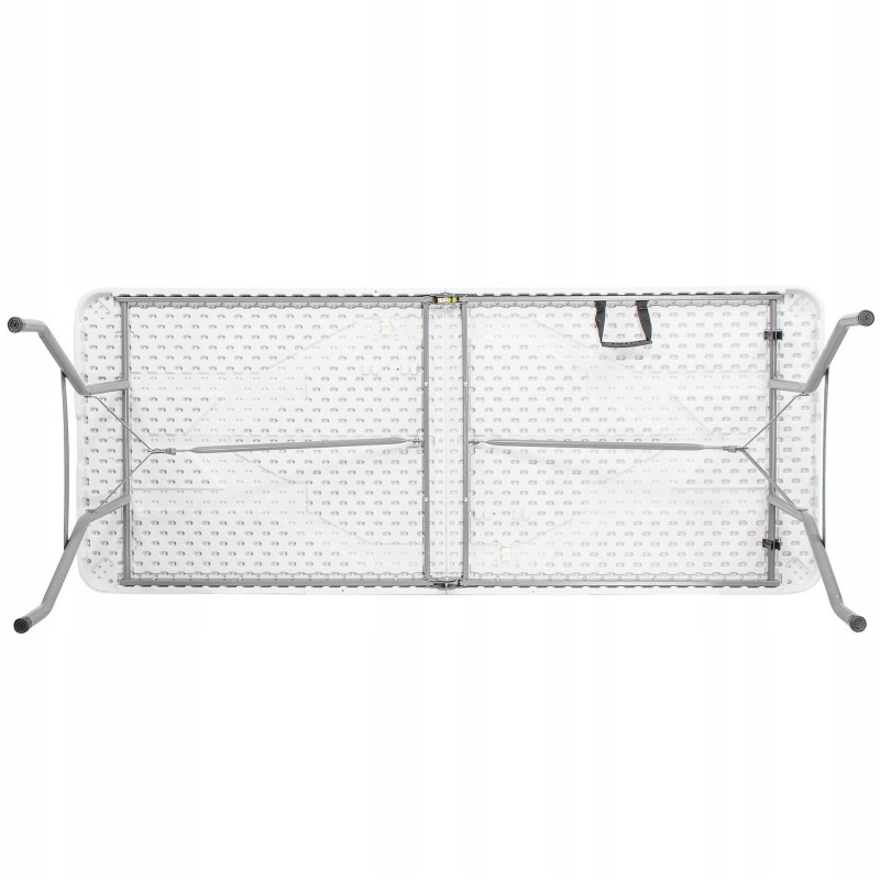 Стіл садовий кейтеринговий Springos 180 x 74 см складний GF0108 White