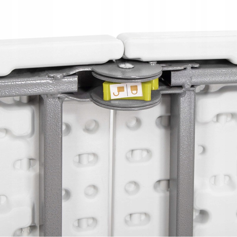 Стіл садовий кейтеринговий Springos 180 x 74 см складний GF0108 White
