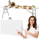 Стіл садовий кейтеринговий Springos 180 x 74 см складний GF0108 White