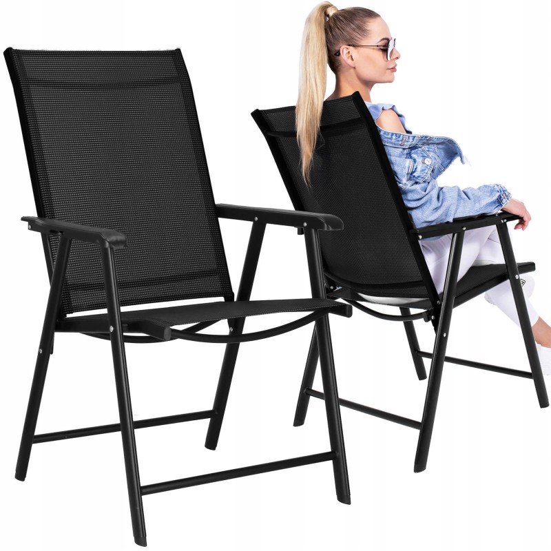 Крісло садове Springos складне GC0079 Black