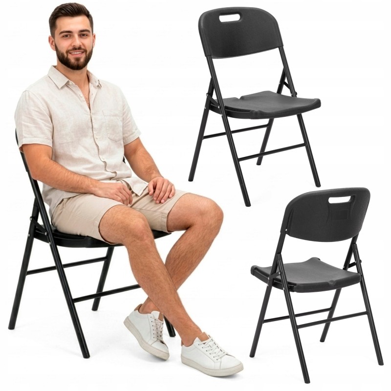Крісло садове Springos складне GC0053 Black