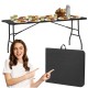 Стіл садовий кейтеринговий Springos 180 x 75 см складний GF0052 Black