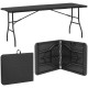 Стіл садовий кейтеринговий Springos 180 x 75 см складний GF0052 Black