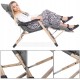 Шезлонг (крісло-лежак) Springos Zero Gravity для пляжу, тераси та саду GC0066 Grey