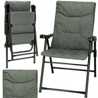 Крісло садове Springos складне GC0064 Grey/Black