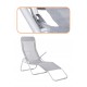 Шезлонг Springos Zero Gravity складний GC0015 Grey