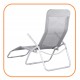 Шезлонг Springos Zero Gravity складний GC0015 Grey