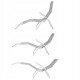 Шезлонг Springos Zero Gravity складний GC0015 Grey