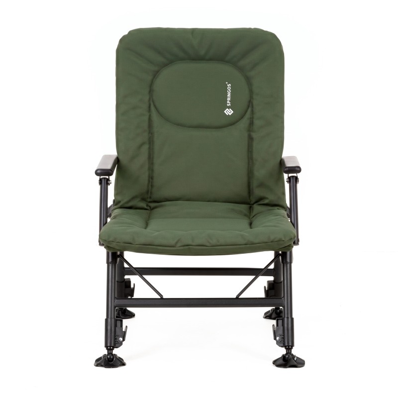 Крісло туристичне Springos коропове, складне CS0191 Navy Green