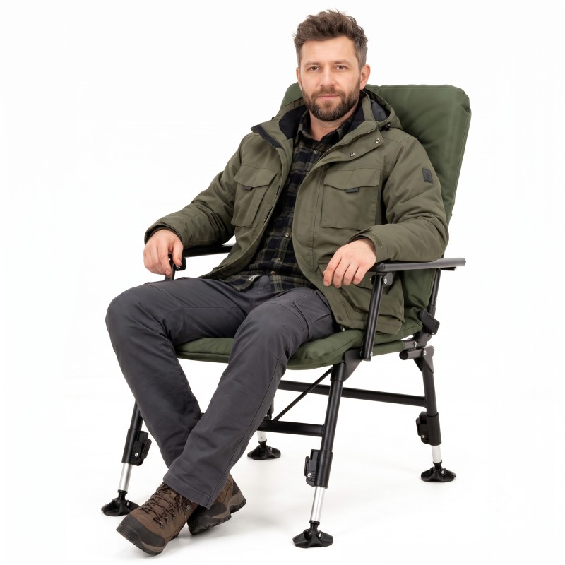 Крісло туристичне Springos коропове, складне CS0191 Navy Green