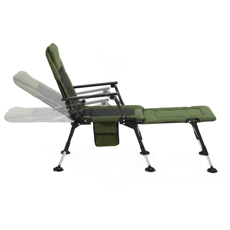 Крісло-розкладачка туристичне Springos CS0192 регульоване Navy Green/Black