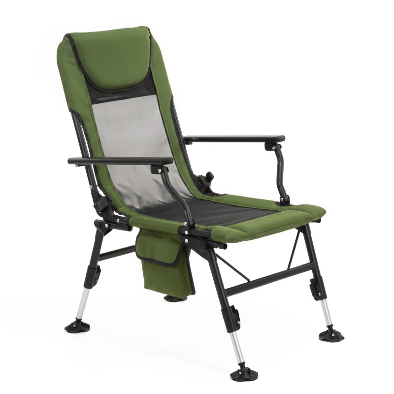 Крісло-розкладачка туристичне Springos CS0192 регульоване Navy Green/Black