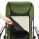 Крісло-розкладачка туристичне Springos CS0192 регульоване Navy Green/Black