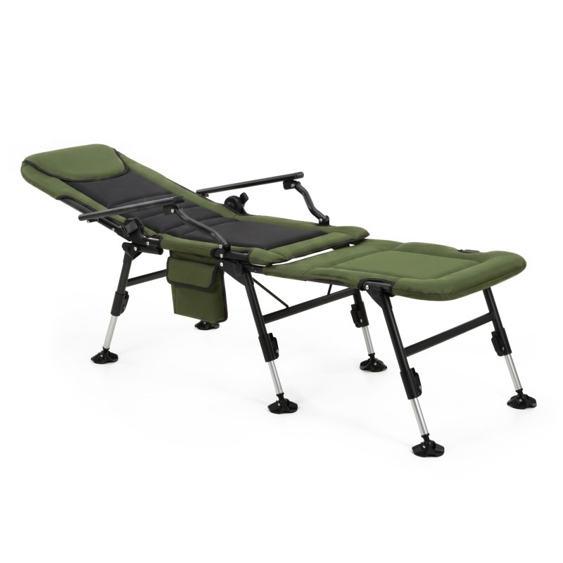 Крісло-розкладачка туристичне Springos CS0192 регульоване Navy Green/Black