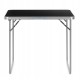 Стіл кемпінговий Springos 80 x 60 см складний CS0184 Black