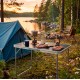 Стіл кемпінговий Springos 80 x 60 см складний CS0184 Black