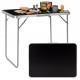 Стіл кемпінговий Springos 80 x 60 см складний CS0184 Black