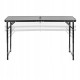 Стіл кемпінговий Springos 120 x 60 см складний CS0183 Grey/Black