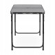 Стіл кемпінговий Springos 120 x 60 см складний CS0183 Grey/Black
