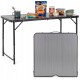 Стіл кемпінговий Springos 120 x 60 см складний CS0183 Grey/Black