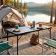 Стіл кемпінговий Springos 120 x 60 см складний CS0183 Grey/Black