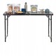 Стіл кемпінговий Springos 120 x 60 см складний CS0183 Grey/Black