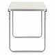 Стіл кемпінговий Springos 90 x 60 см складний CS0177 White