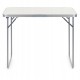Стіл кемпінговий Springos 90 x 60 см складний CS0177 White