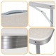 Стіл кемпінговий Springos 90 x 60 см складний CS0177 White