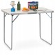 Стіл кемпінговий Springos 90 x 60 см складний CS0177 White