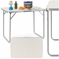 Стіл кемпінговий Springos 90 x 60 см складний CS0177 White