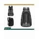 Рюкзак туристичний Springos 60 л CS0132 Black/Grey