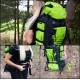 Рюкзак туристичний Springos 90 л CS0131 Black/Green