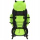 Рюкзак туристичний Springos 90 л CS0131 Black/Green