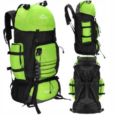 Рюкзак туристичний Springos 90 л CS0131 Black/Green