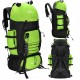 Рюкзак туристичний Springos 90 л CS0131 Black/Green