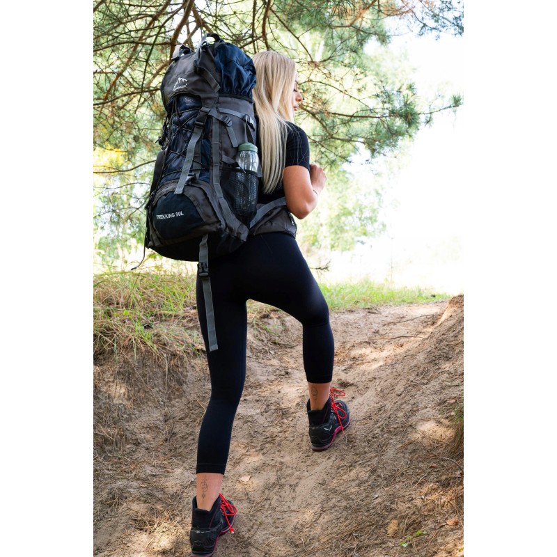 Рюкзак туристичний Springos 90 л CS0130 Navy Blue/Grey
