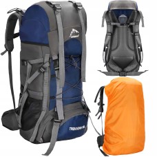 Рюкзак туристичний Springos 90 л CS0130 Navy Blue/Grey